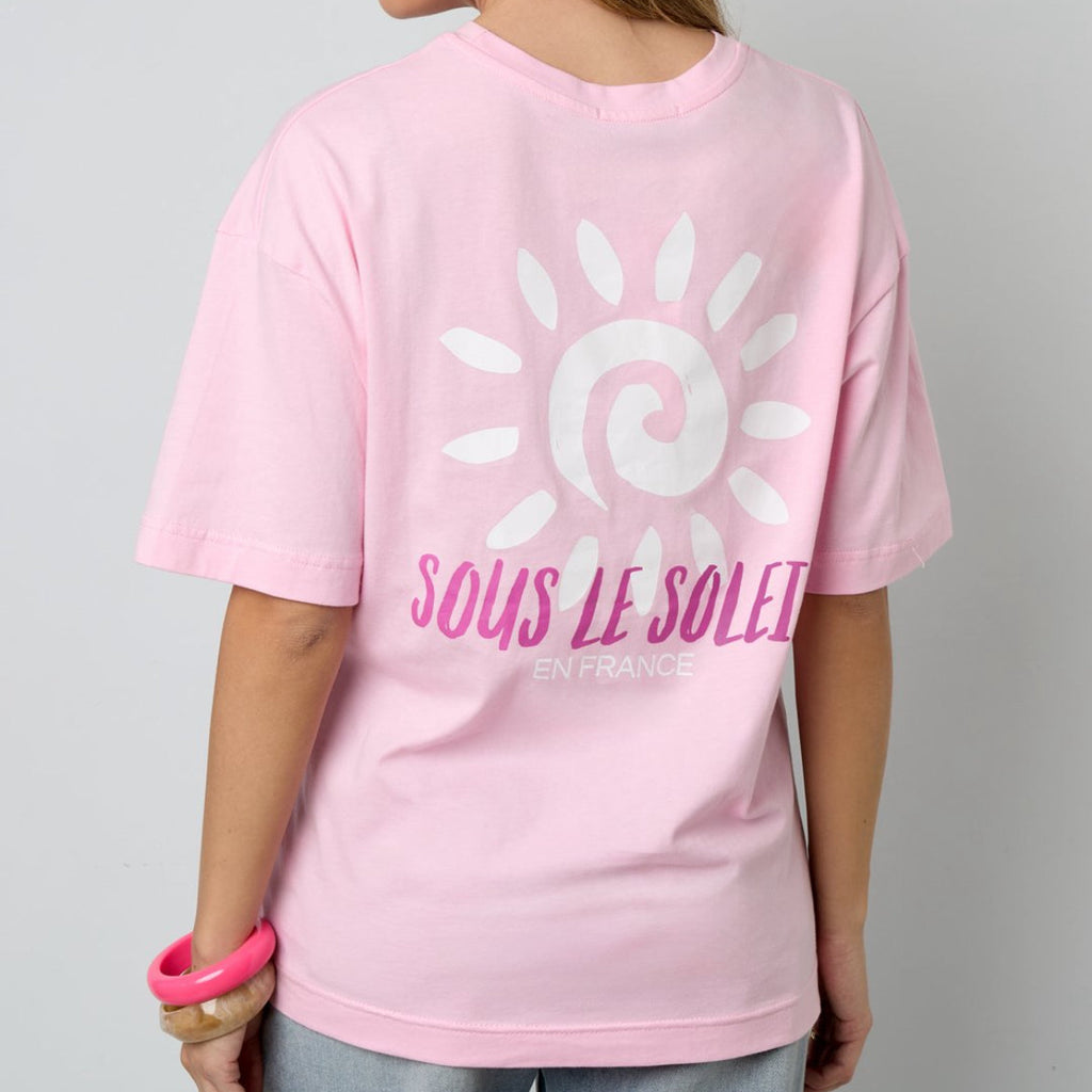 Sous Le Soleil T-Shirt - Pink
