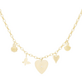 Bedelketting Golden Heart