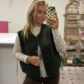 Teddy Gilet Lou - Legergroen