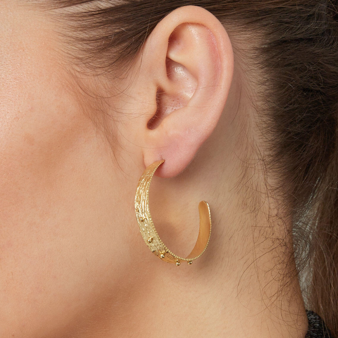 Luna Hoops Goud