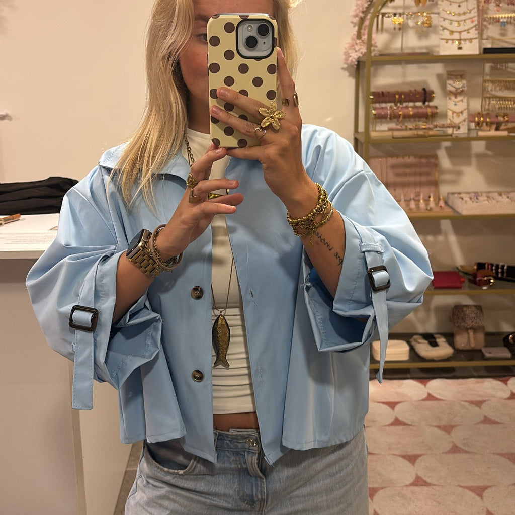 Trenchcoat Saar - Blue