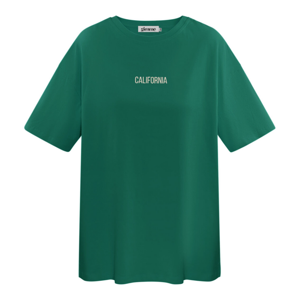California T-shirt Green