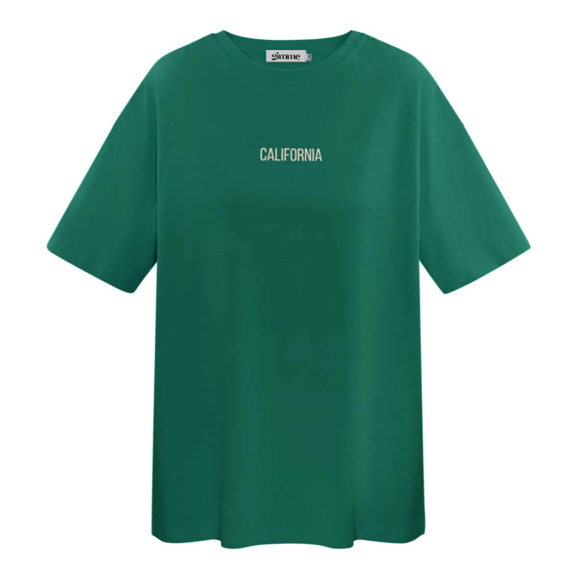 California T-shirt Groen
