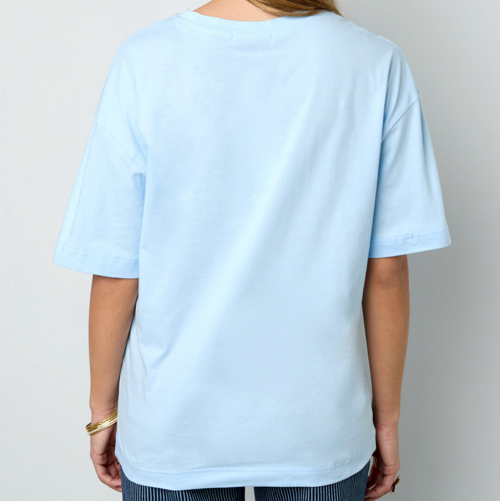 Sardegna Fish T-shirt - Blauw