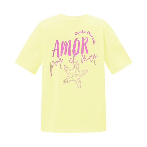 Amor del Mar T-Shirt - Geel