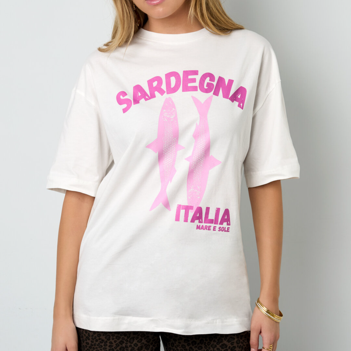 Sardegna Vis T-shirt - Roze