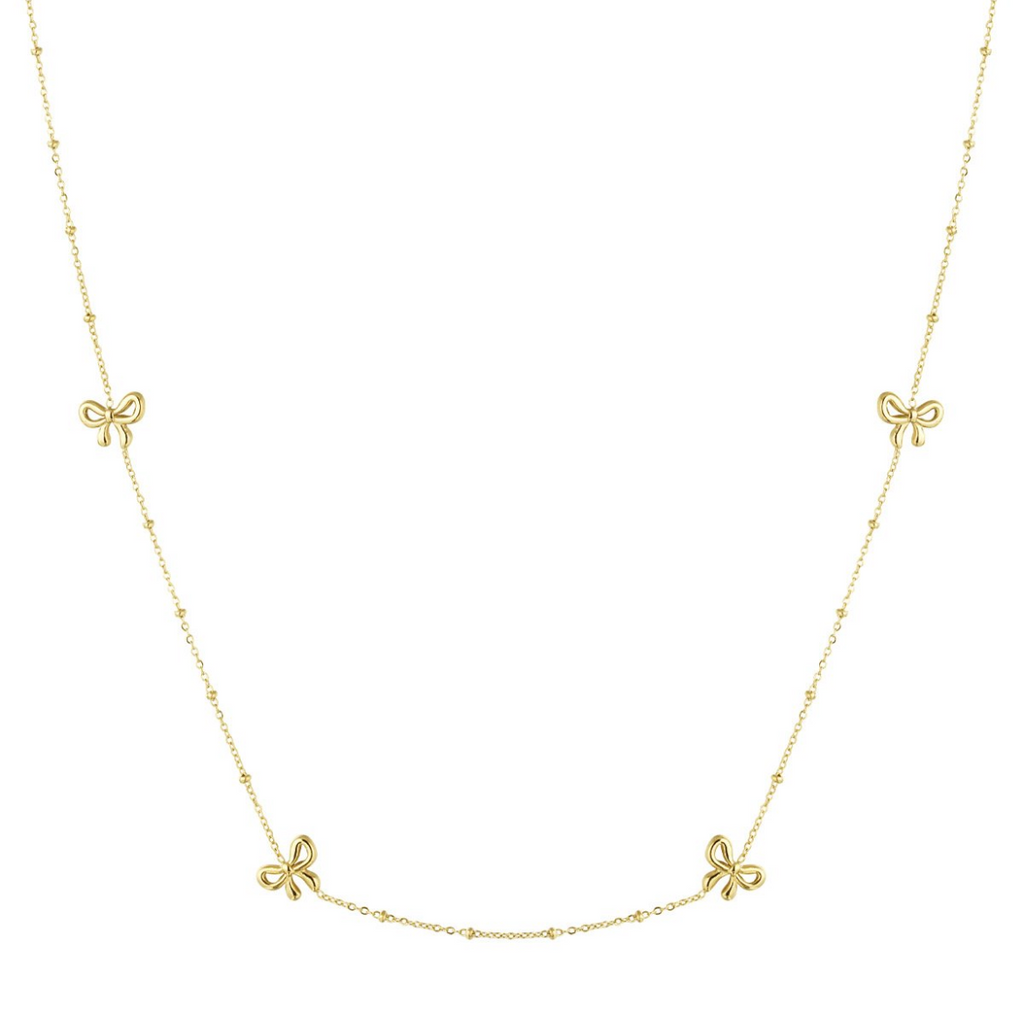 Lange Strikjes Ketting Luna