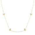 Lange Strikjes Ketting Luna