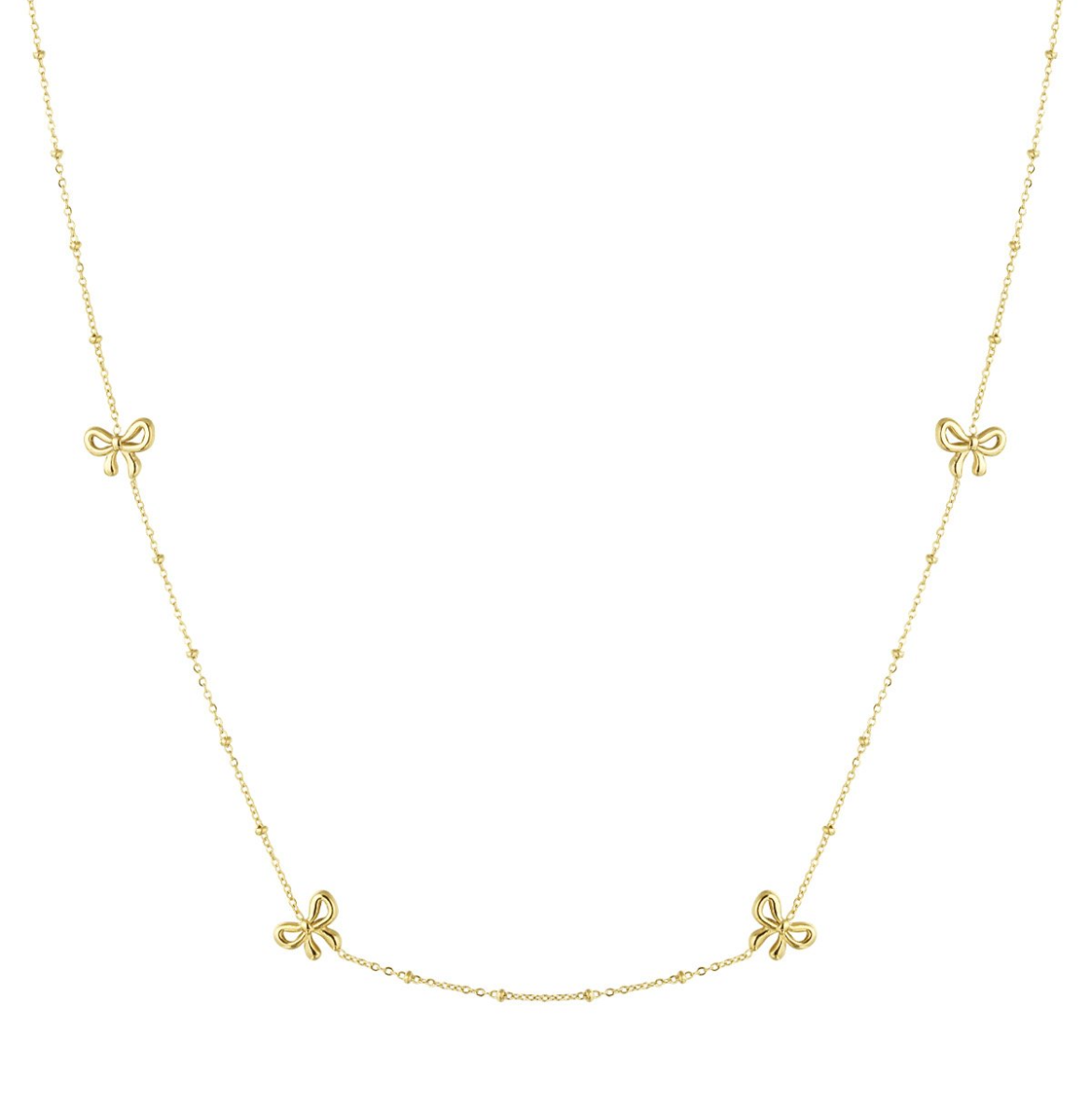 Lange Strikjes Ketting Luna