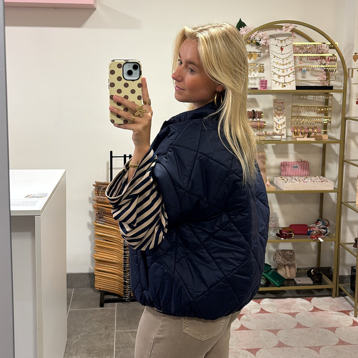 Gewatteerde Bodywarmer Blauw