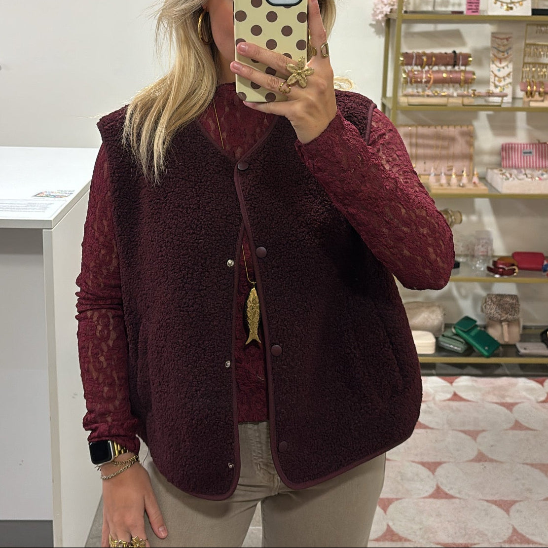 Teddy Gilet Lou - Bordeaux