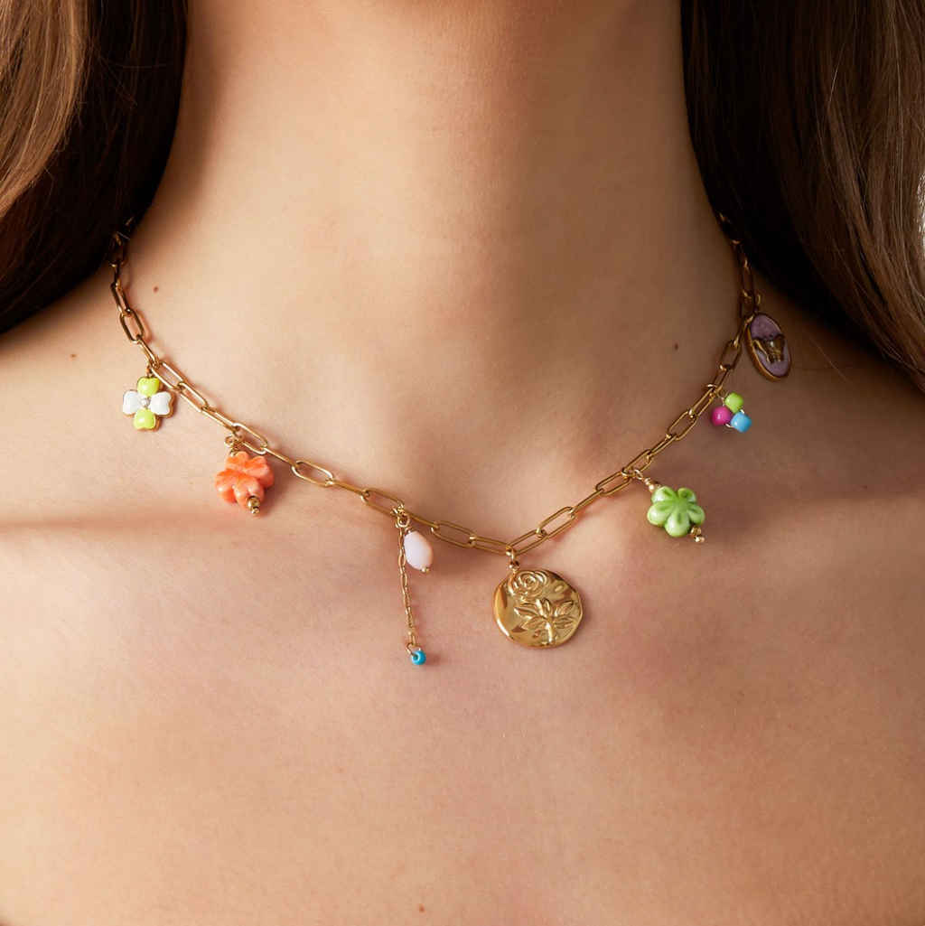 Bettelarmband Sommerrosen