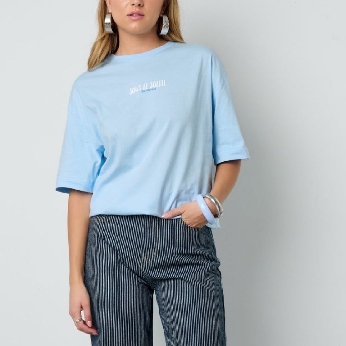 Sous Le Soleil T-Shirt - Blauw