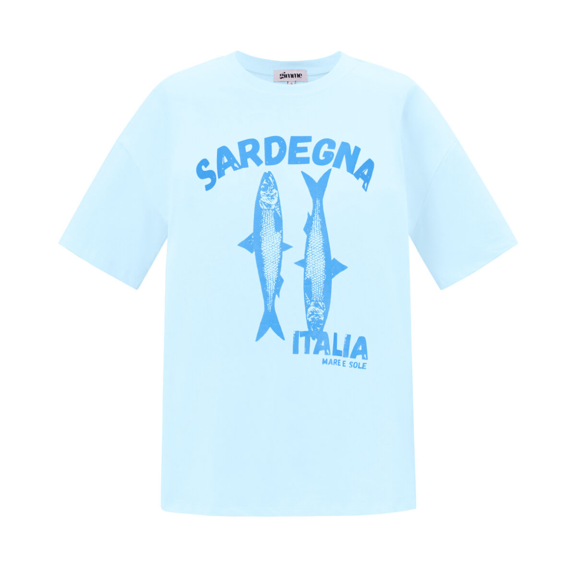 Sardegna Fish T-shirt - Blauw