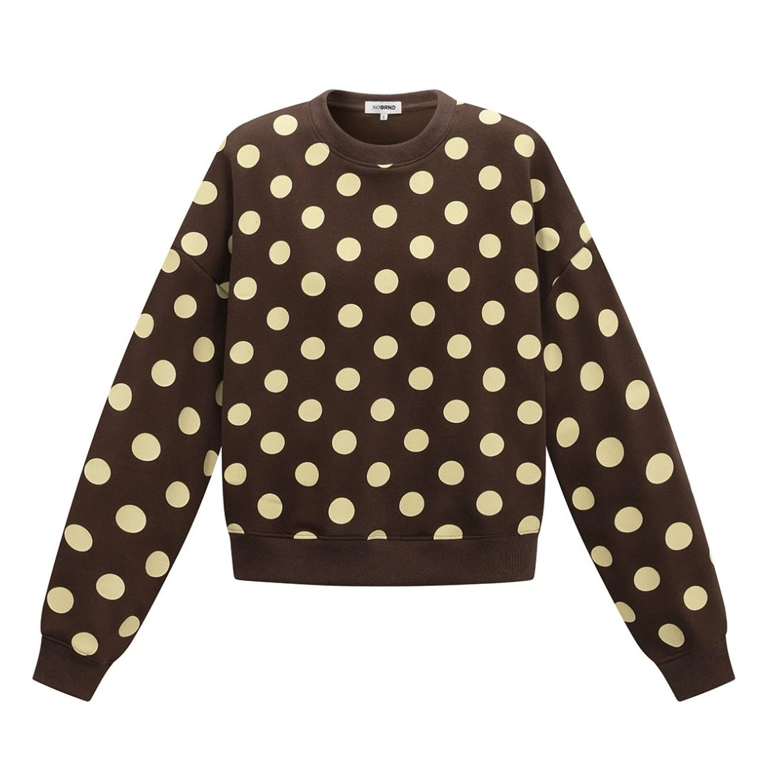 Polkadot Sweater Brown