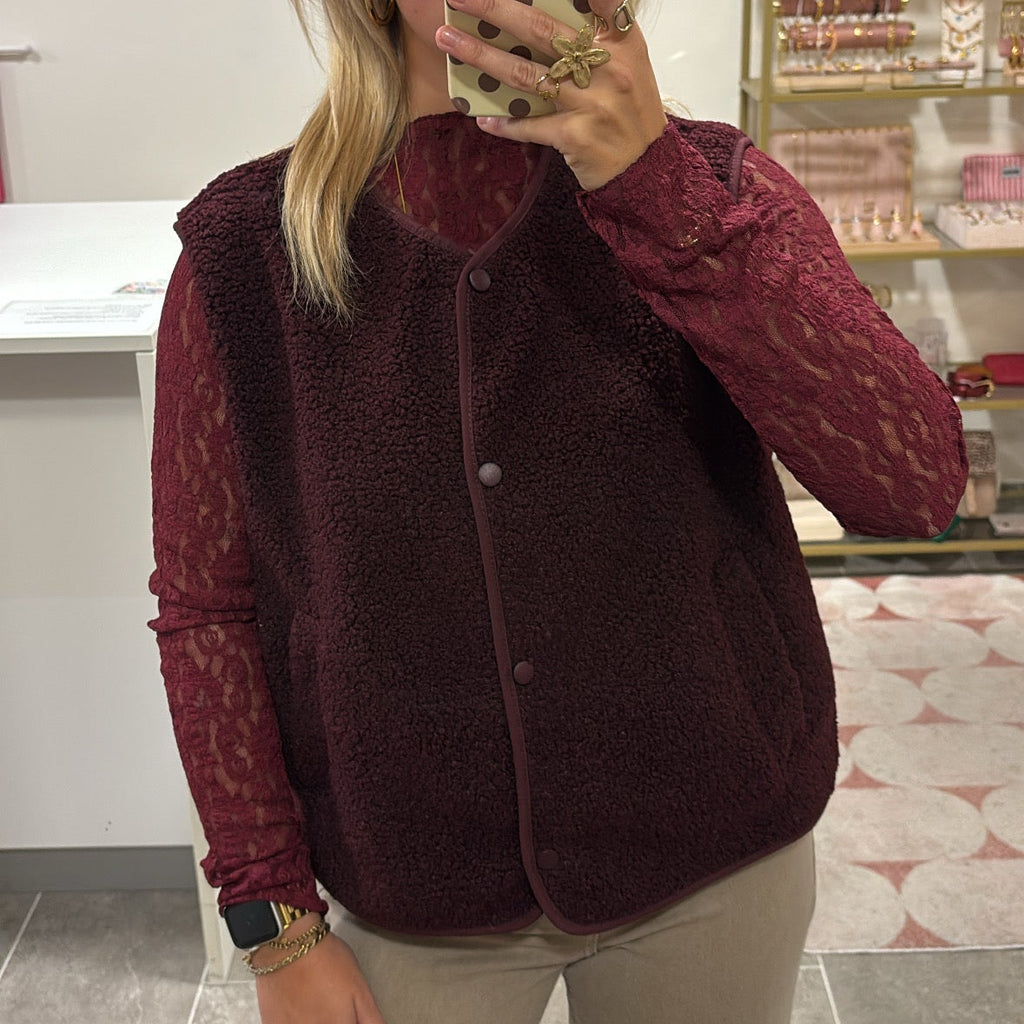 Teddy Gilet Lou - Bordeaux