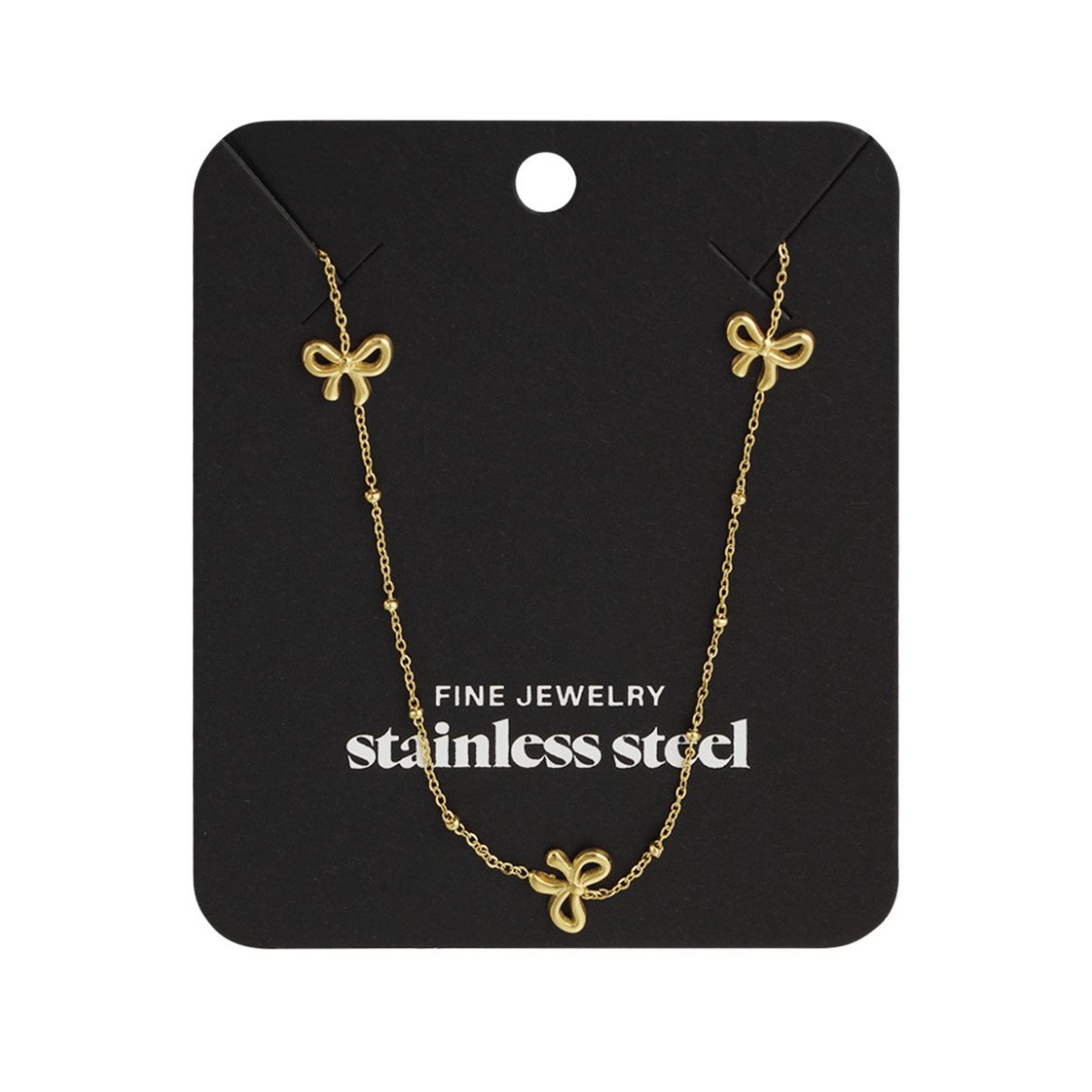 Lange Strikjes Ketting Luna