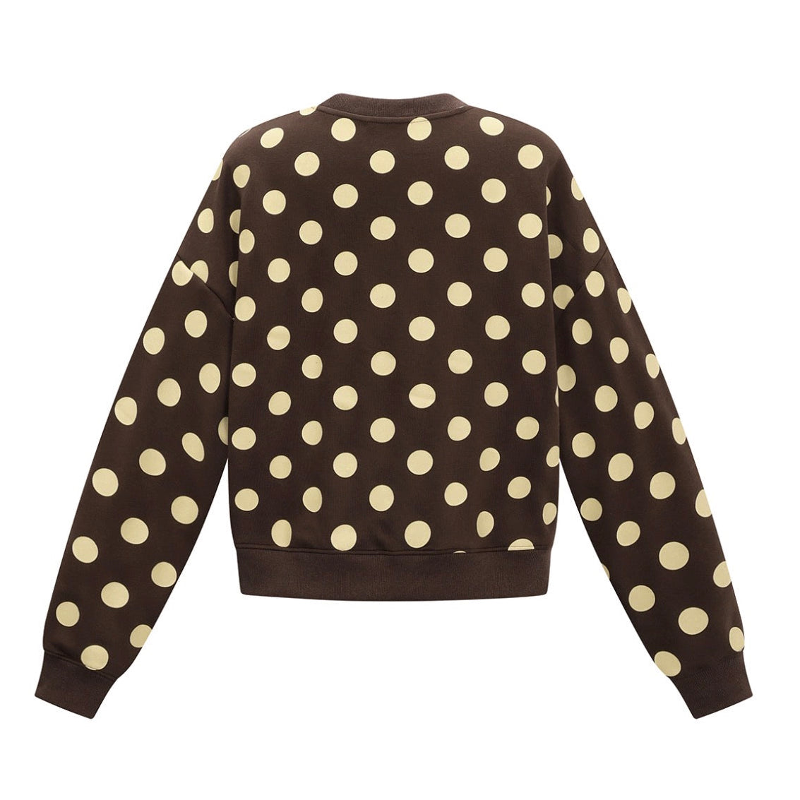 Polkadot Sweater Brown