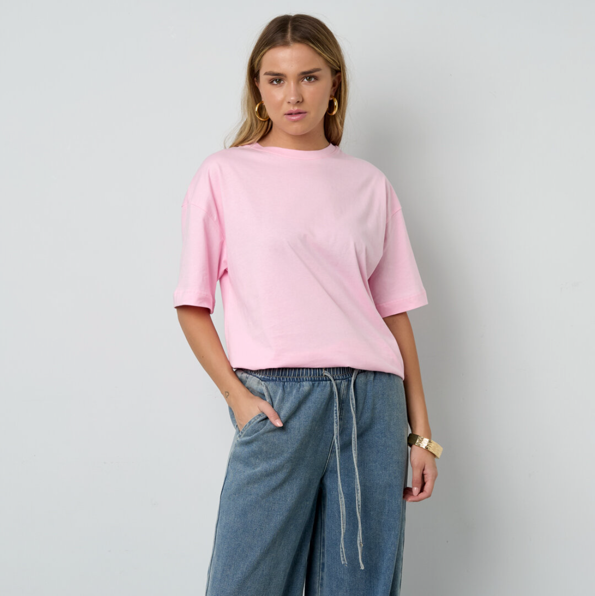 L'aragosta T-shirt - Roze