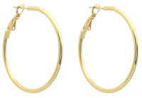 Basic Hoops Oorringen 40mm