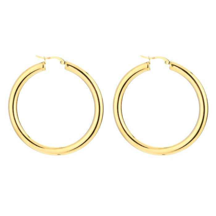 Statement Hoop Oorbellen Pip - 50 mm