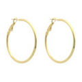 Basic Hoops Oorringen 40mm