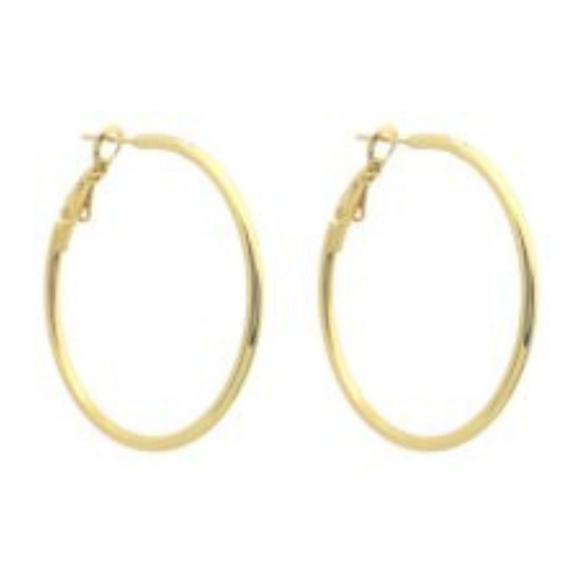 Basic Hoops Oorringen 40mm