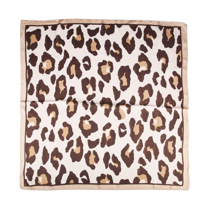 Schal Leopard Beige