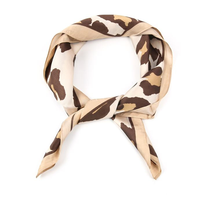 Schal Leopard Beige